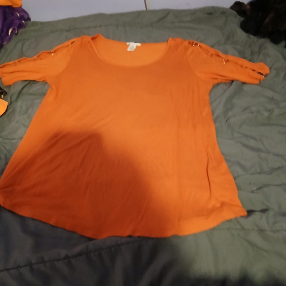 Women's Orange Top